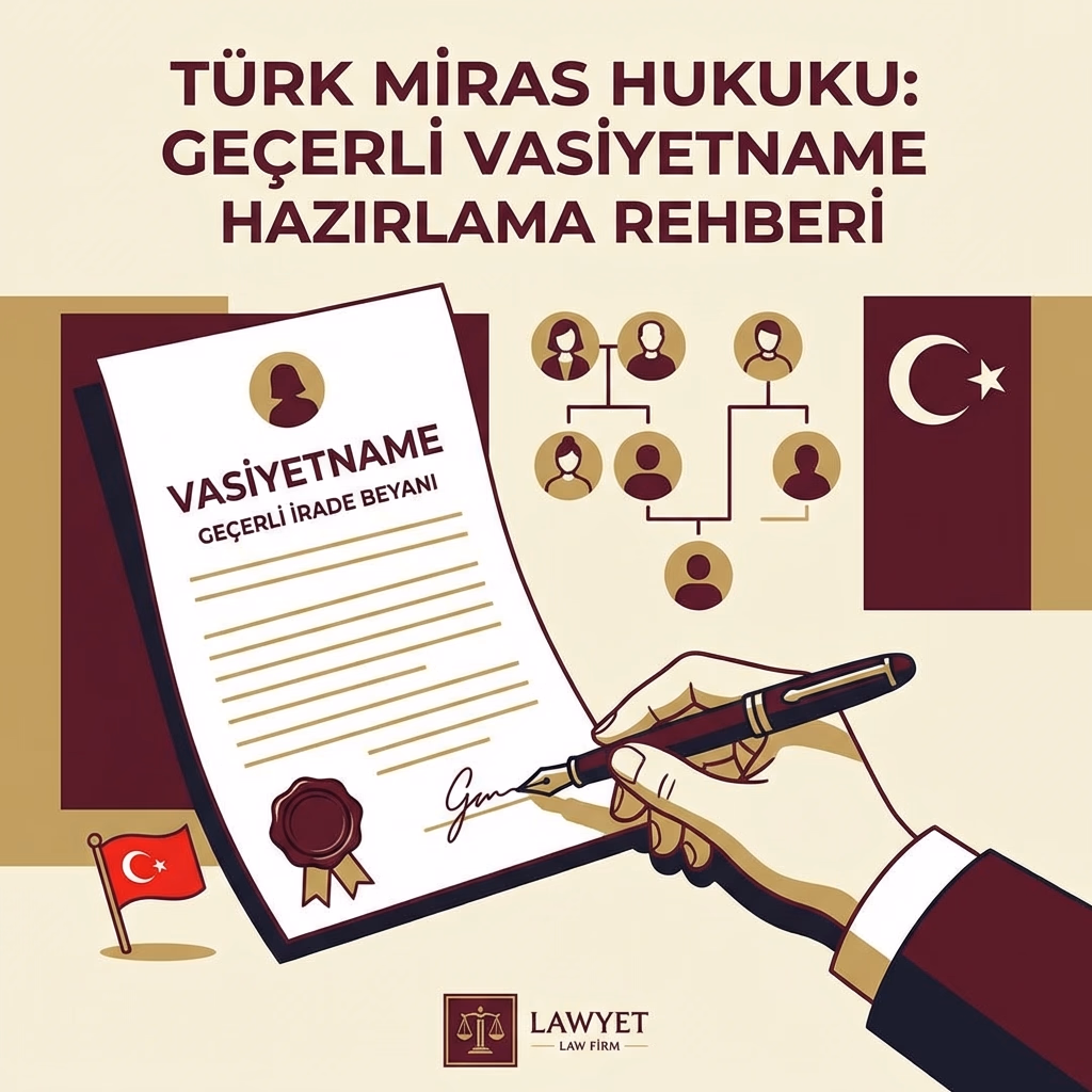 Vasiyetname hazırlama ve noter işlemleri 2026