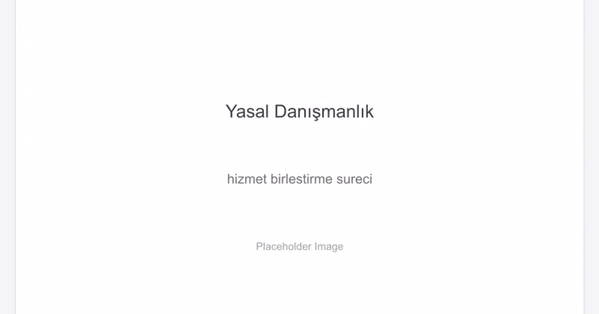 Hizmet birleştirme ve 1261 gün kuralı 2026